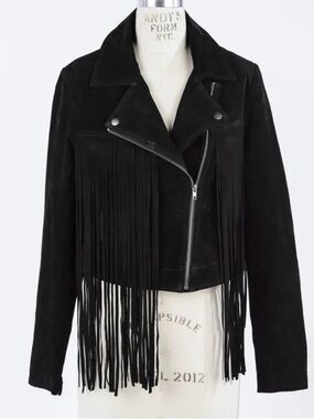 PS Erin Wasson Suede Leather Jacket
Size Small